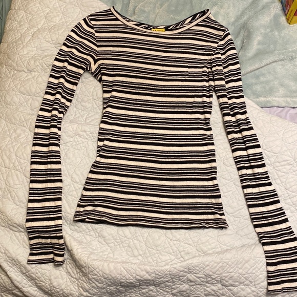 Prince & Fox Tops - Striped long sleeve shirt